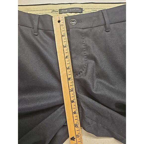 PTOW Womens Size US 14 EU 44 Wool Tiffany Trouser Career Office Capsule Black - Picture 6 of 12